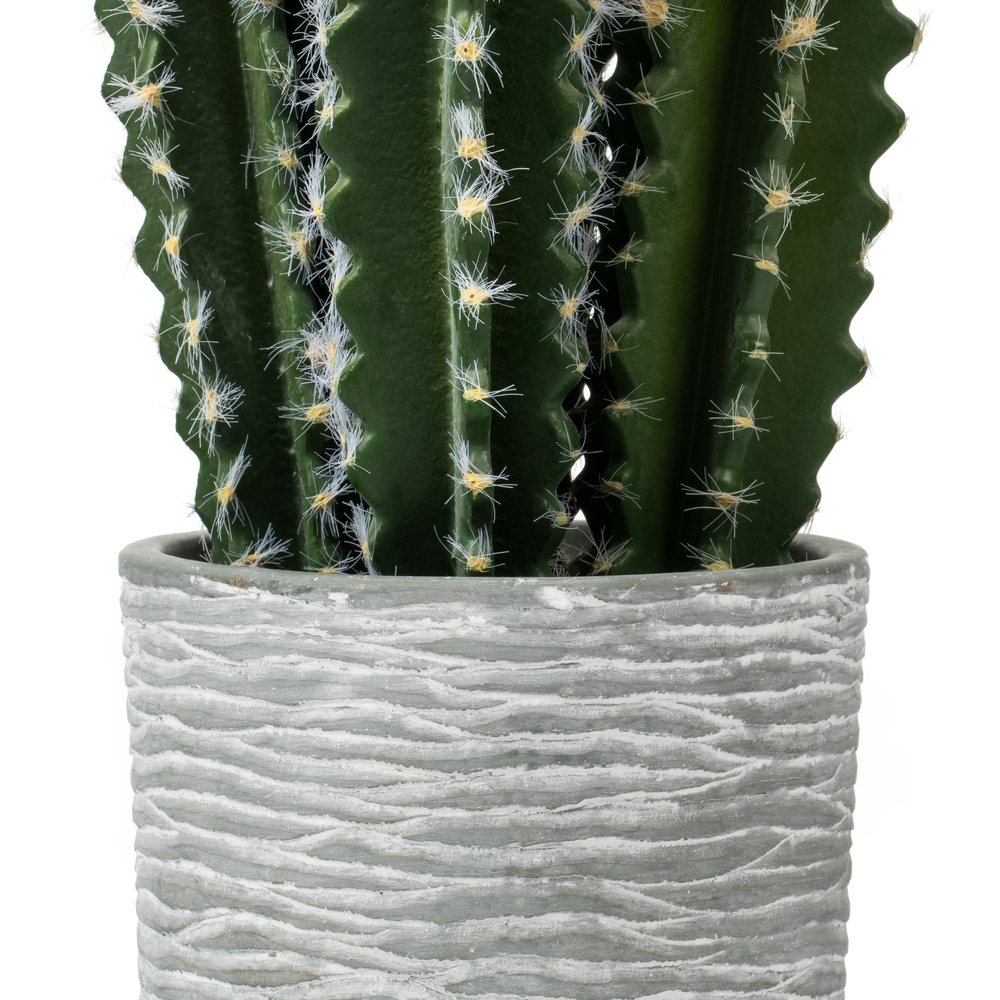 Vickerman Artificial Green Cactus Plant