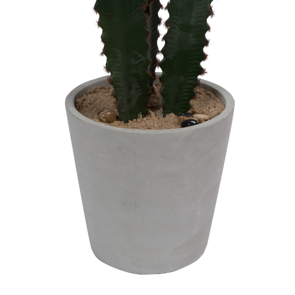 Vickerman Artificial Green Cactus Plant