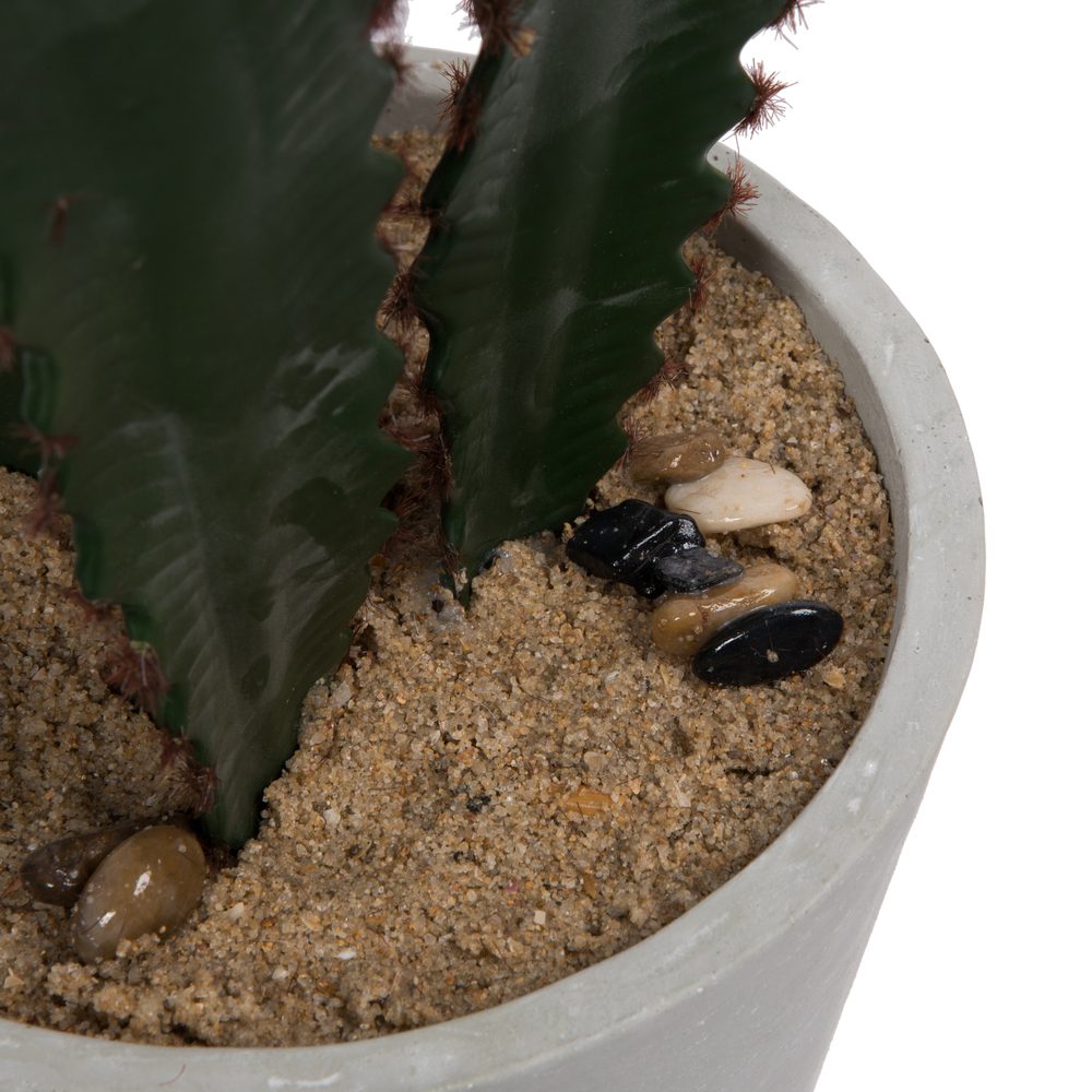 Vickerman Artificial Green Cactus Plant