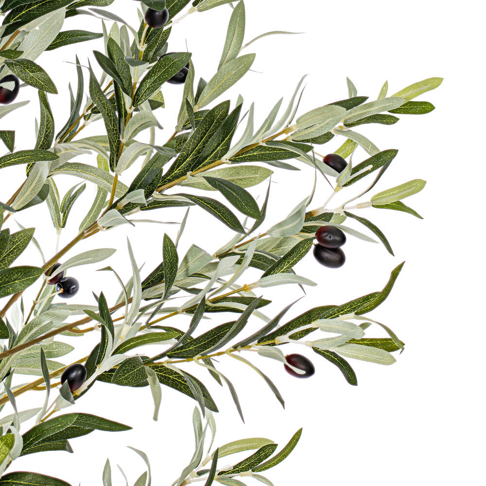 Vickerman Artificial Green Olive Tree in Pot
