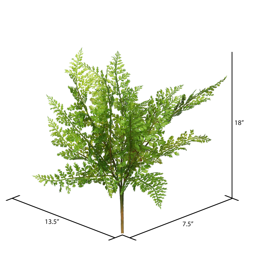 Vickerman Artificial Green Fern 