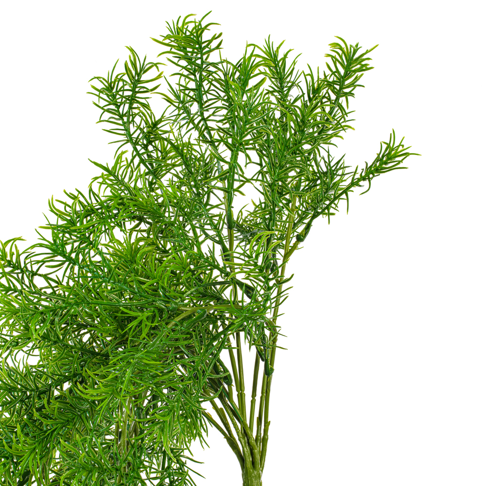 Vickerman Artificial Spring Grass Hanging Bush, 2/pk