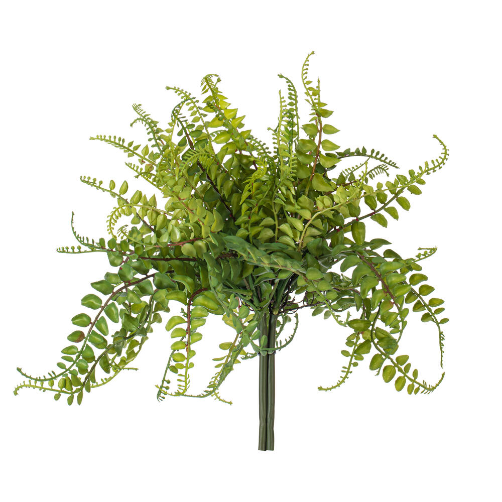 Vickerman Artificial Green Long Fern Spray
