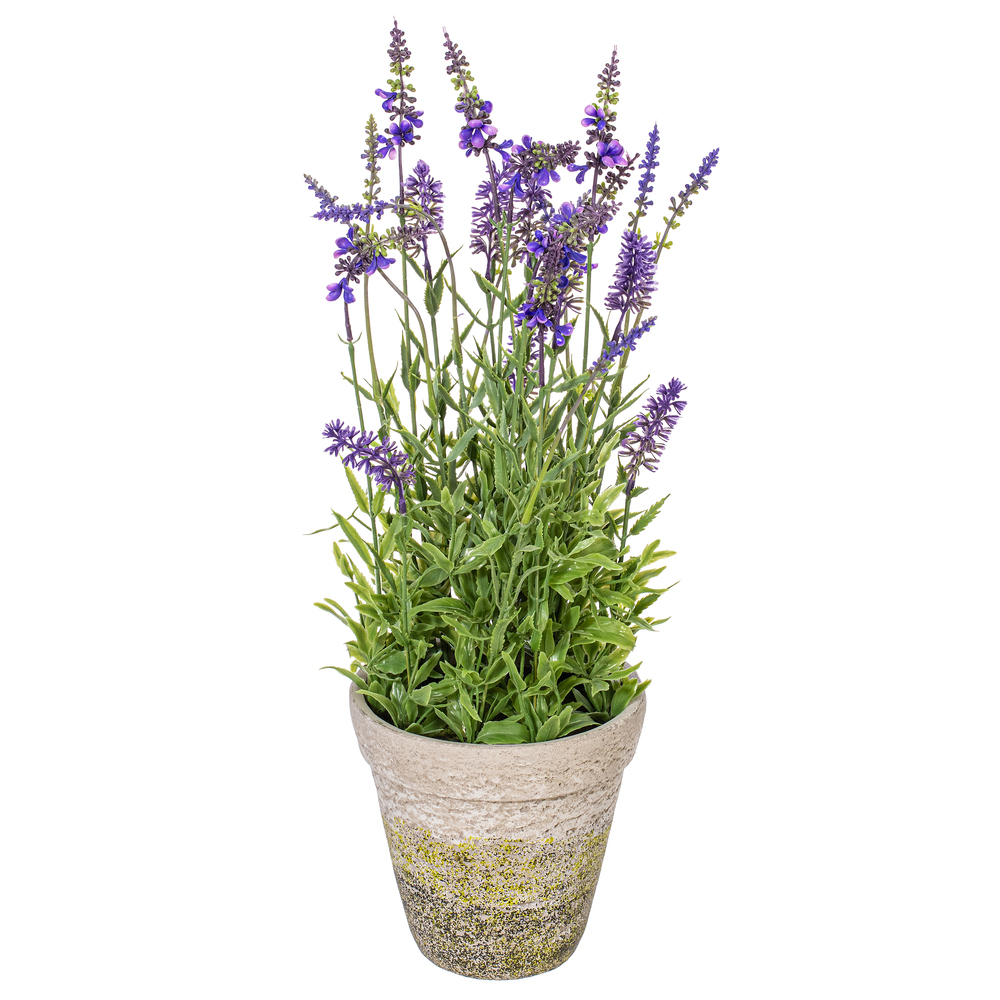 Vickerman Artificial Lavender Topiary