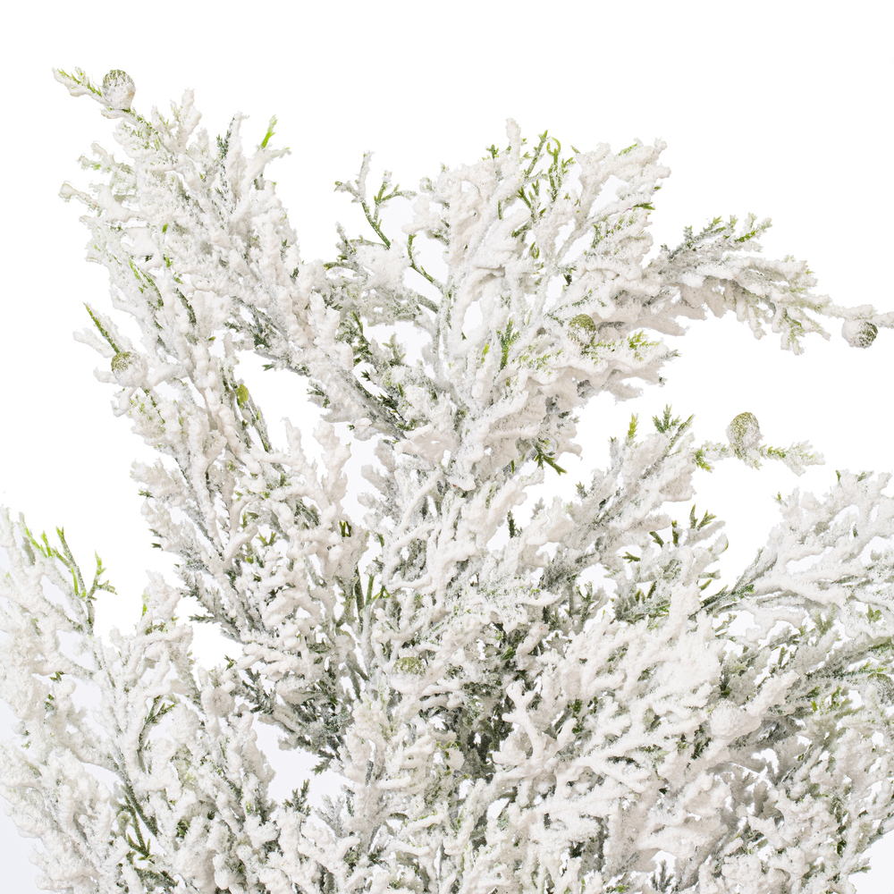 Vickerman Artificial Snowy Cedar Spray