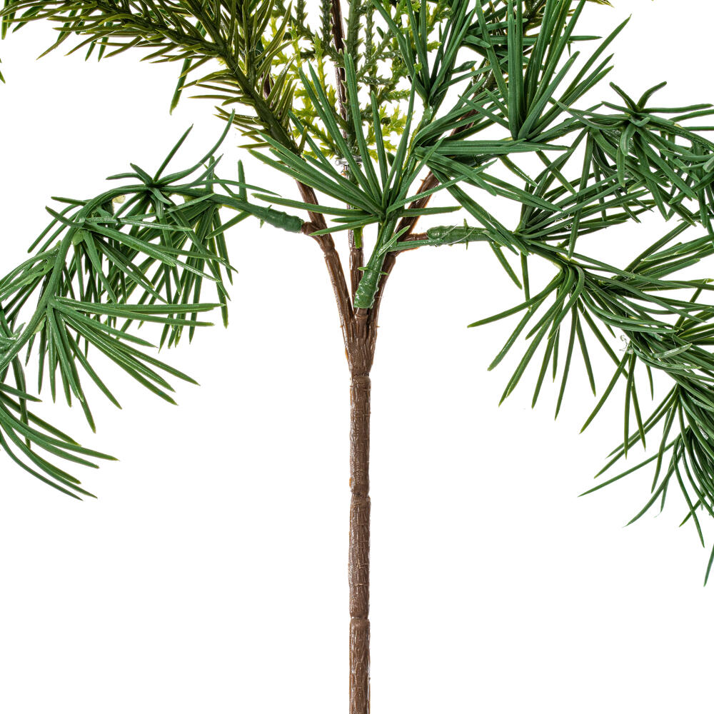 Vickerman Artificial Mixed Fern Cedar Spray