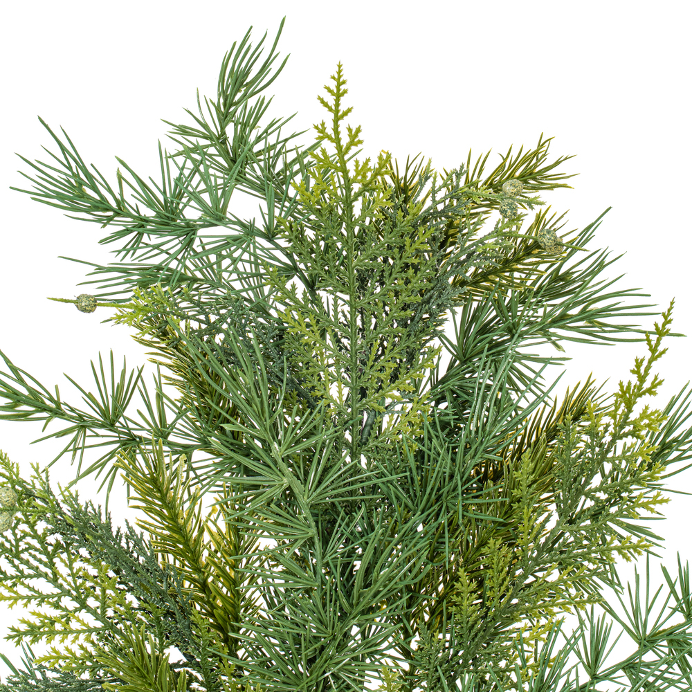 Vickerman Artificial Mixed Fern Cedar Spray