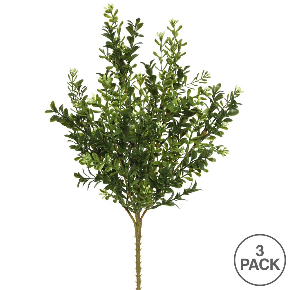 Vickerman Artificial Green UV Coated Boxwood Bush