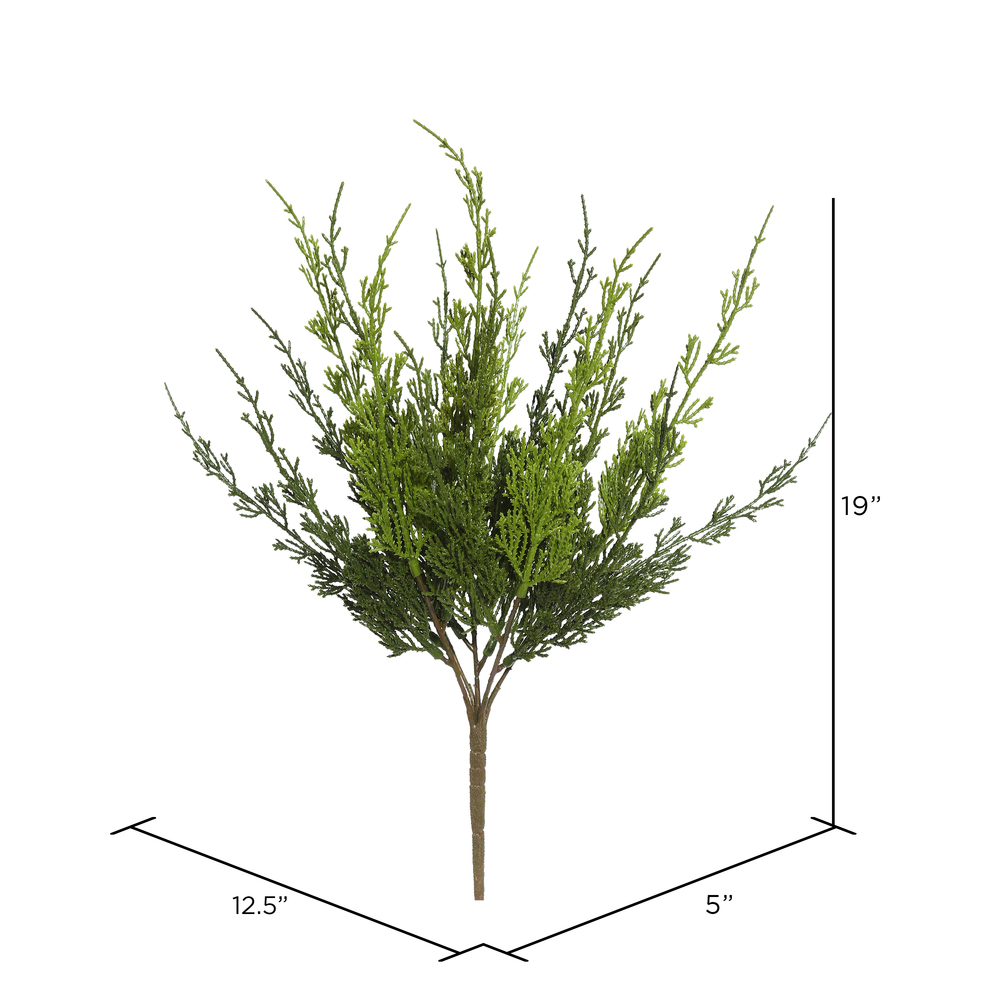 Vickerman Artificial Green Monterey Cypress Collection