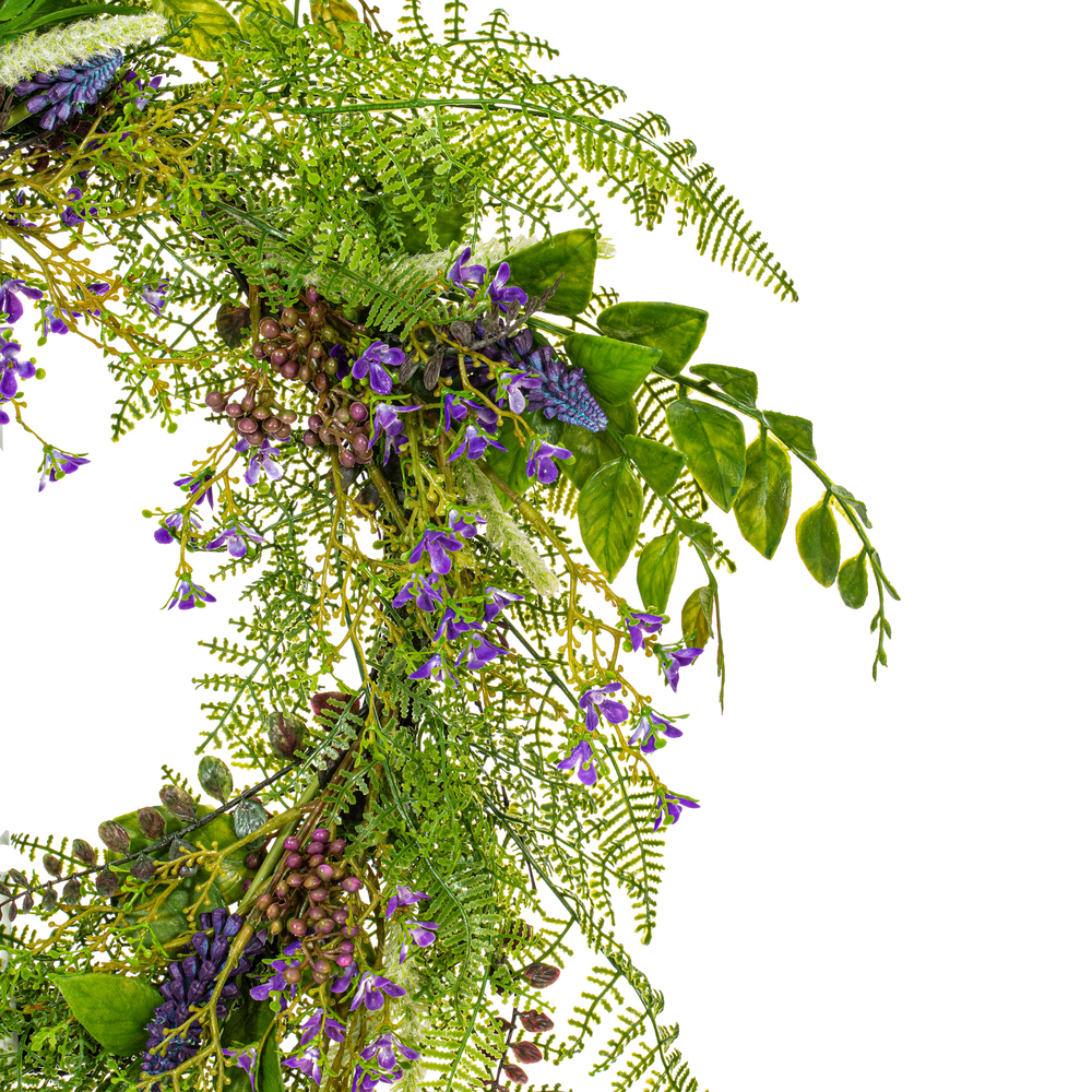 Vickerman Artificial Green/Purple Maytime Collection