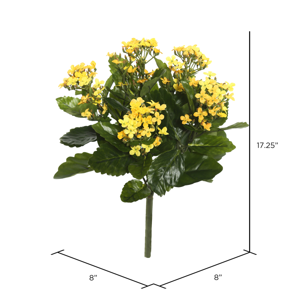 Vickerman Artificial Kalanchoe Bush