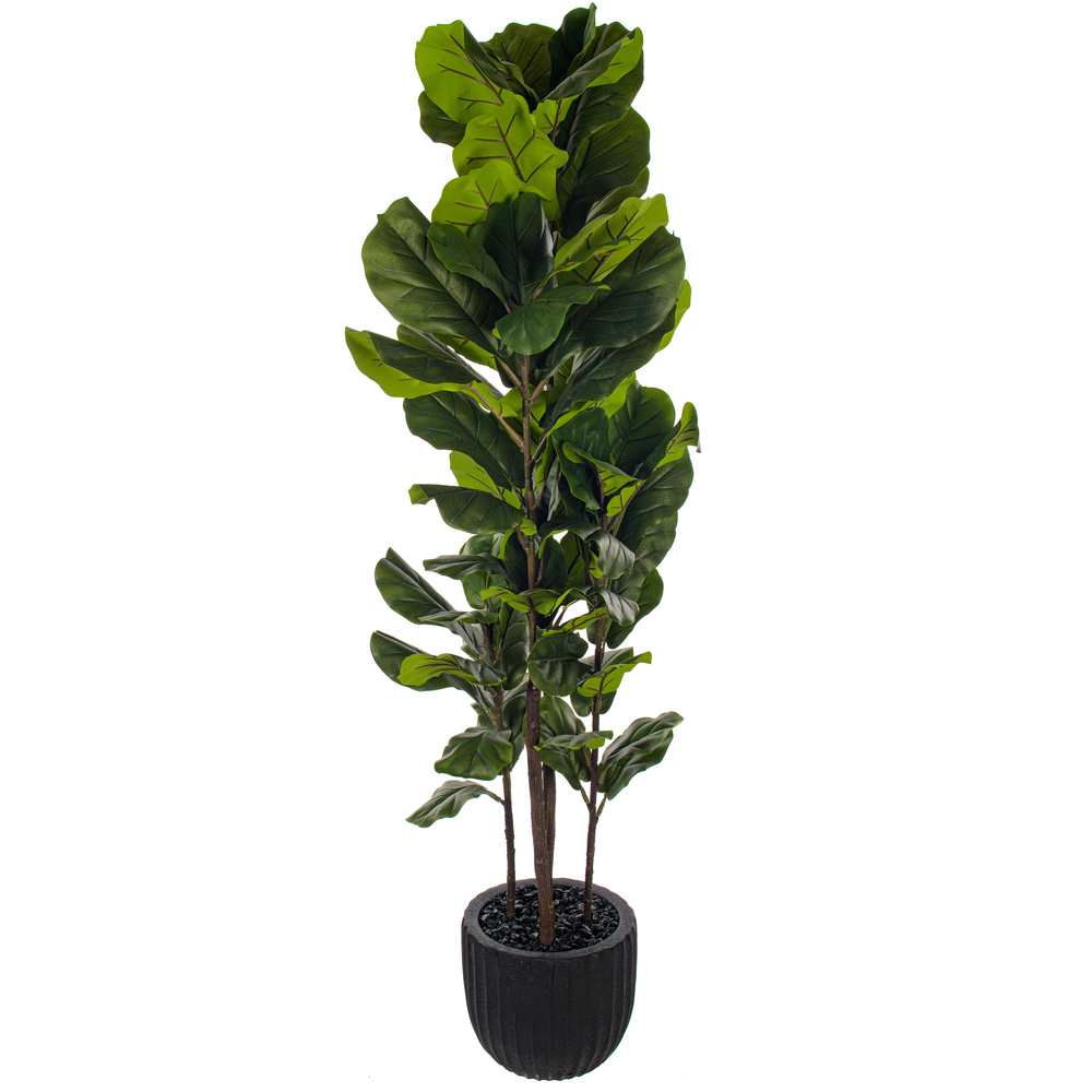 72" Green Fiddle Leaf Potted UV
