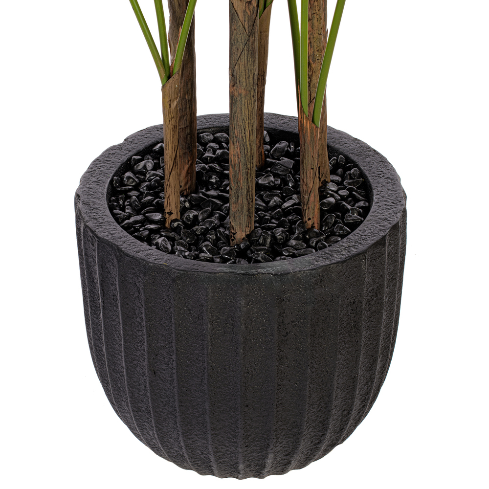 72" Green Areca Palm Potted UV