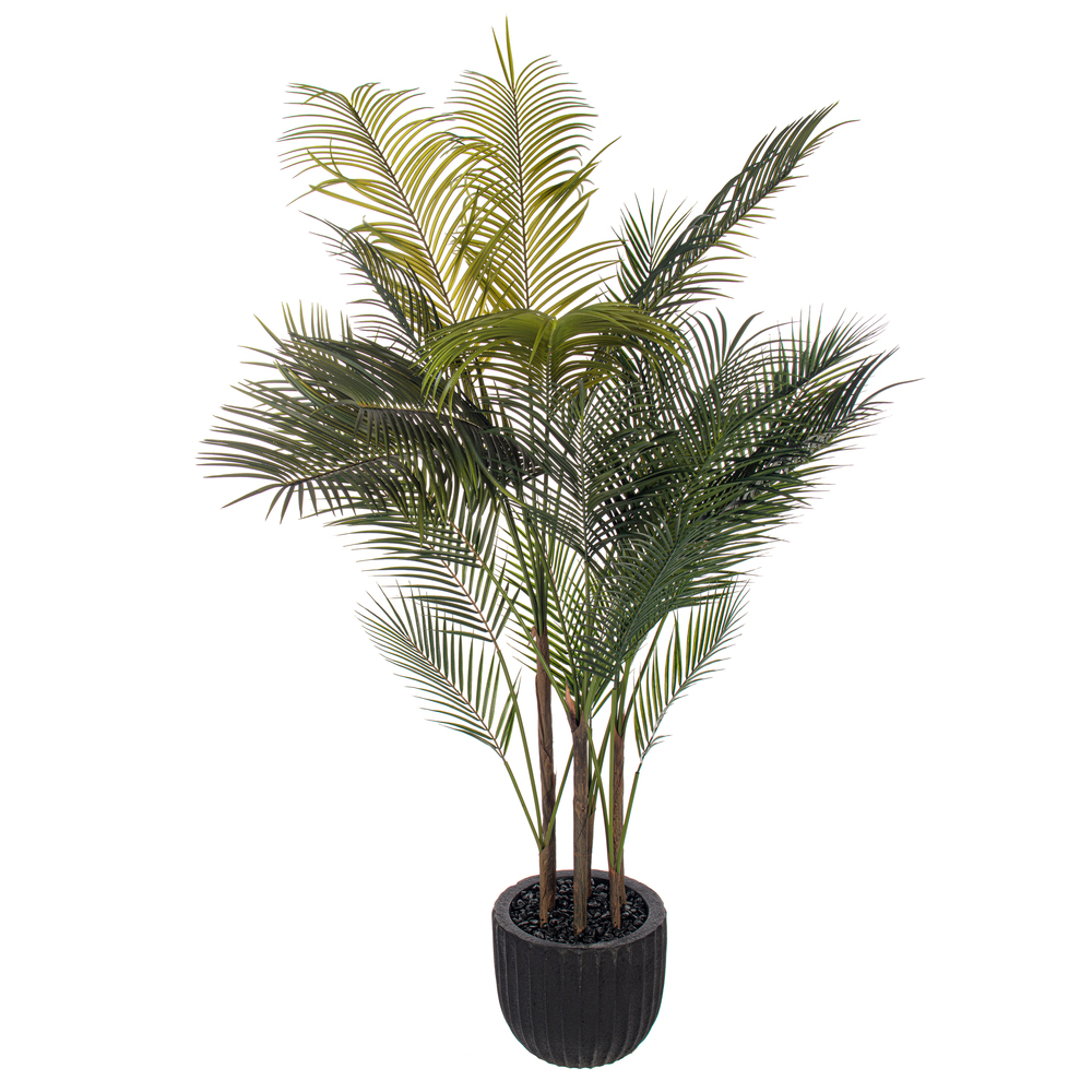 72" Green Areca Palm Potted UV