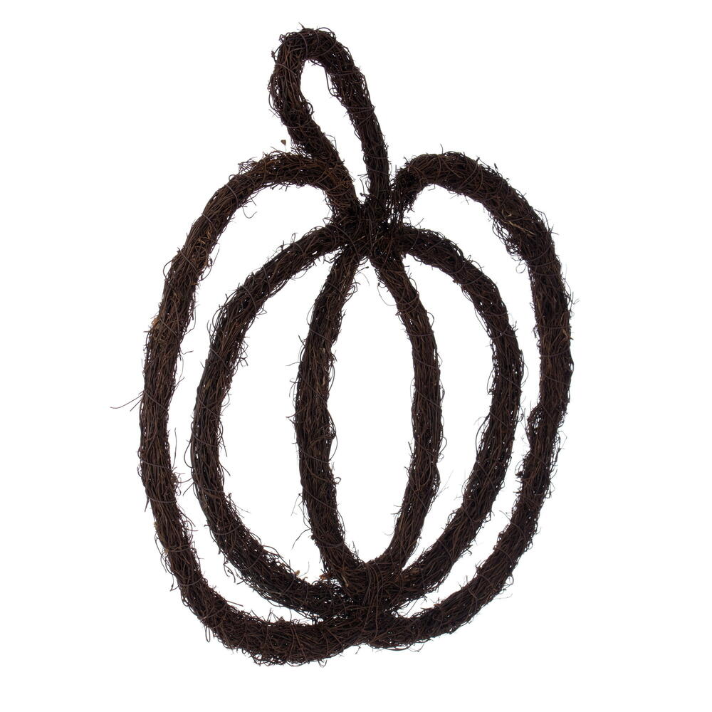 Vickerman 24"H x 24"W Pumpkin Outline Wreath