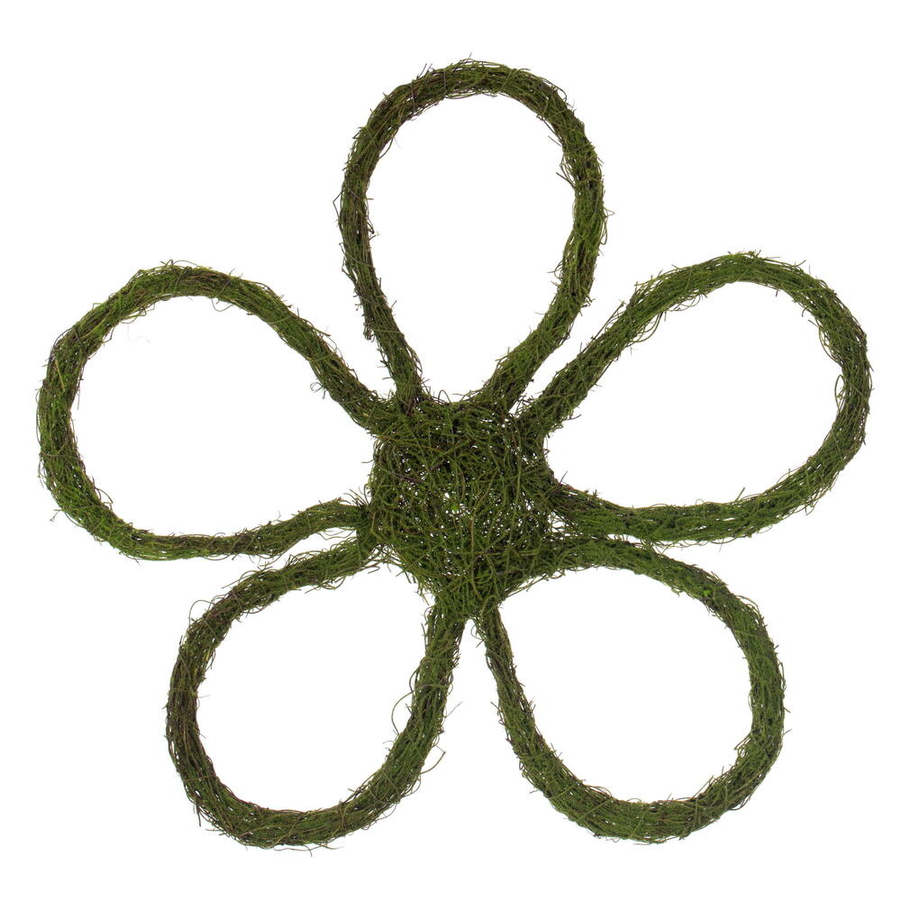 Vickerman 24"H x 24"W Flower Outline Wreath