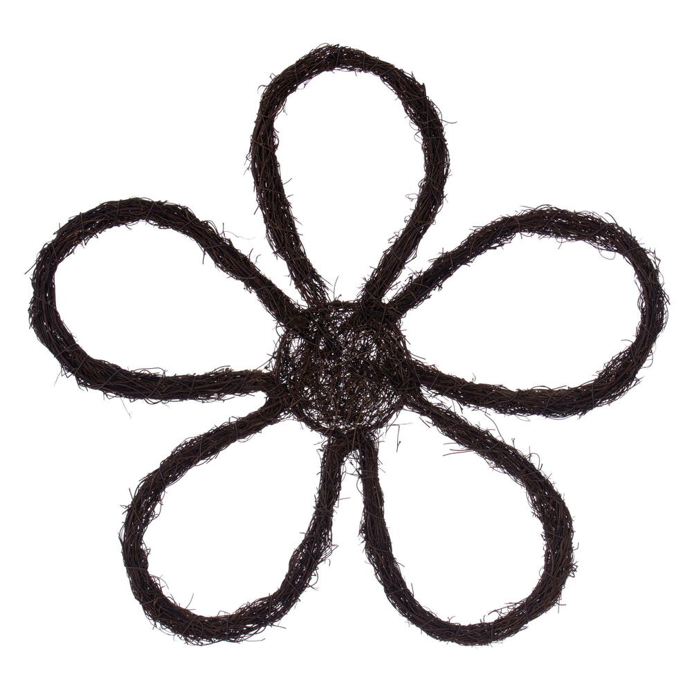 Vickerman 24"H x 24"W Flower Outline Wreath