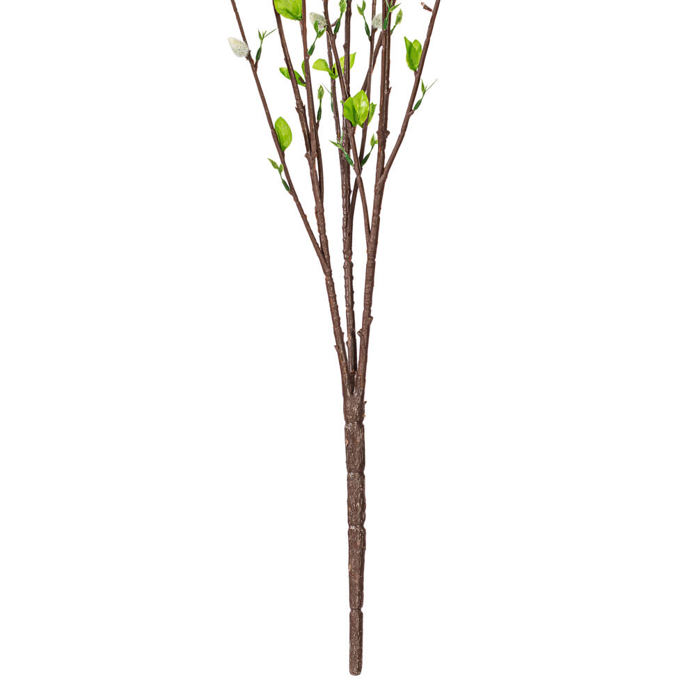 Vickerman Artificial Gray Goat Willow Bush
