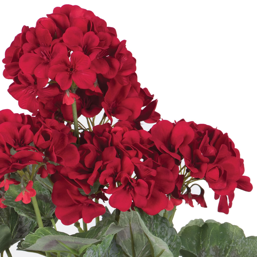 Vickerman Artificial 19.5" Geranium Bush