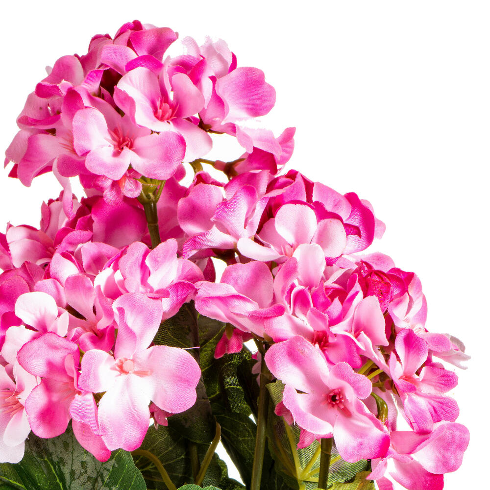 Vickerman Artificial 19.5" Geranium Bush