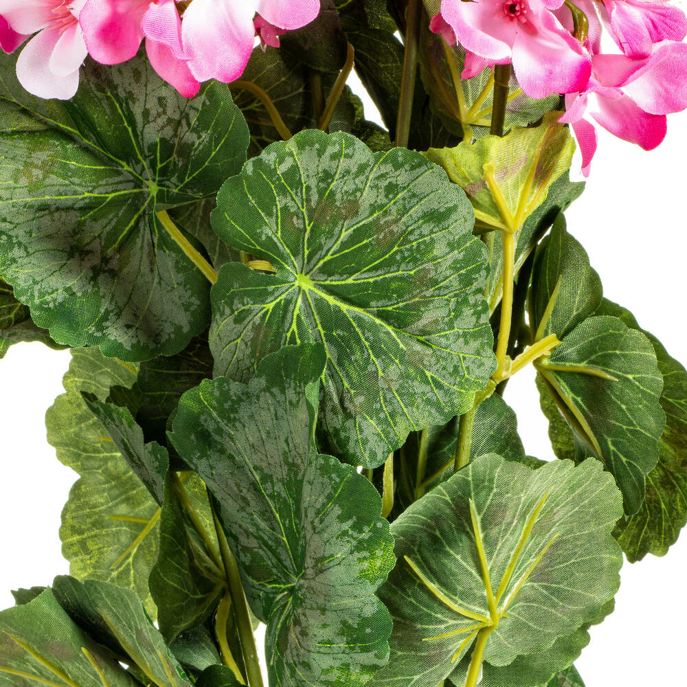 Vickerman Artificial 19.5" Geranium Bush