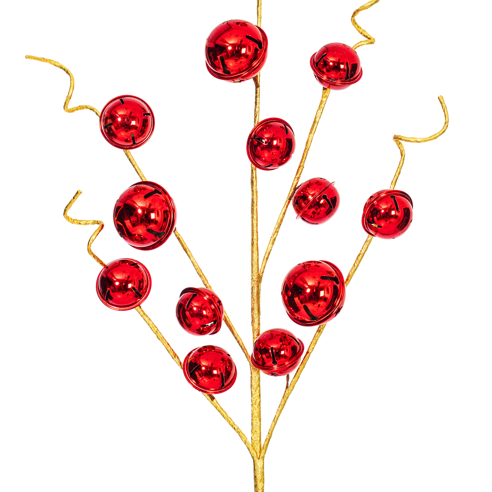 Vickerman 33" Metal Jingle Bell Spray