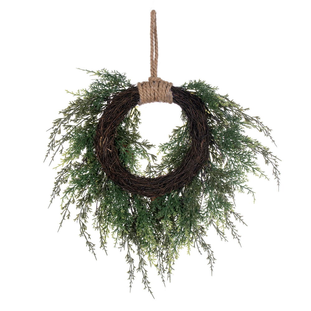 Vickerman Snow Cedar Hanging Collection