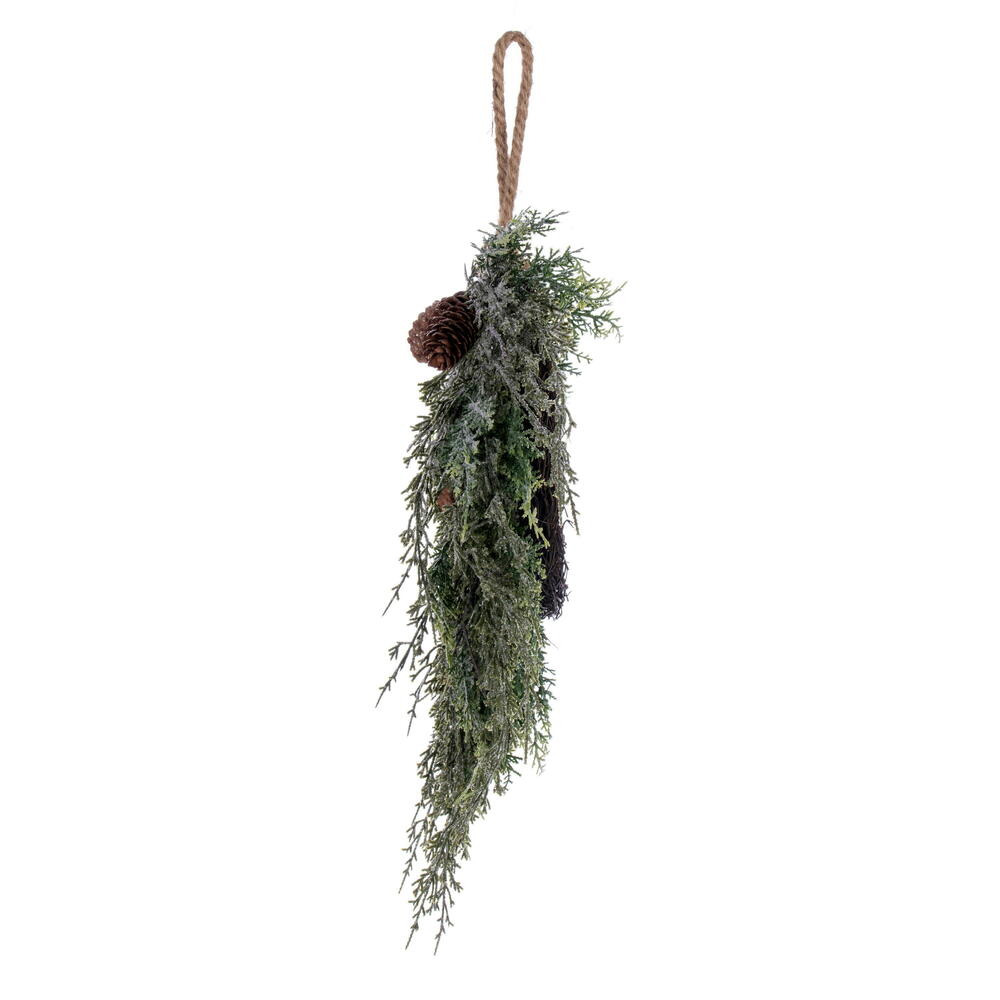 Vickerman Snow Cedar Hanging Collection