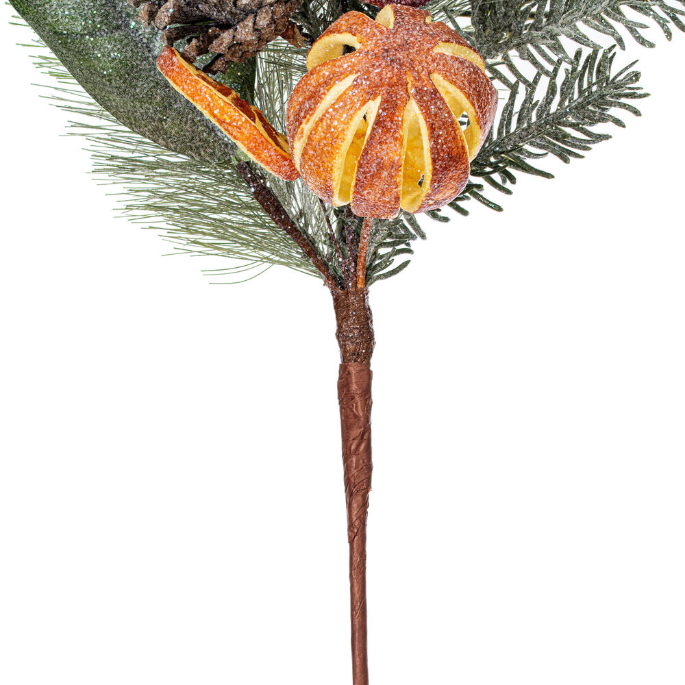 Vickerman Green Mixed Pine Orange/Berry Collection