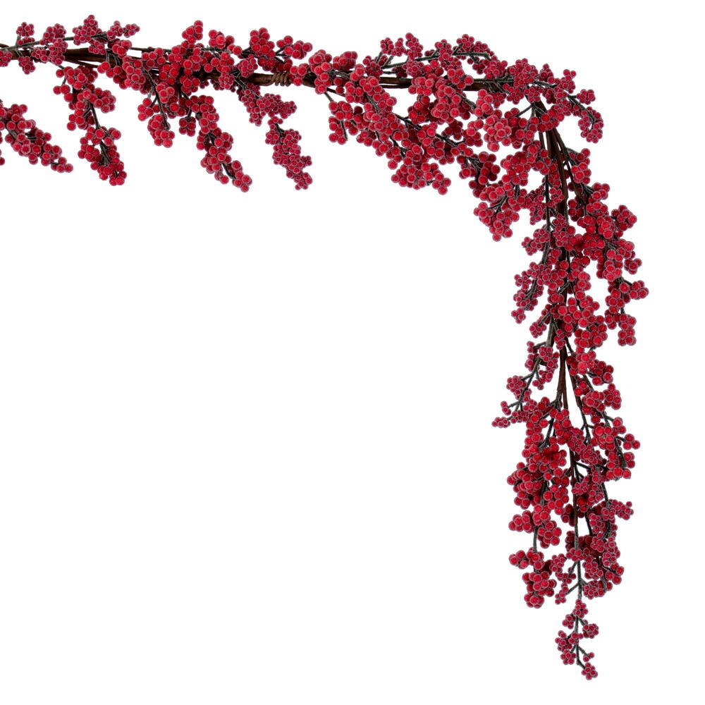 Vickerman Red Ice Berry Garland