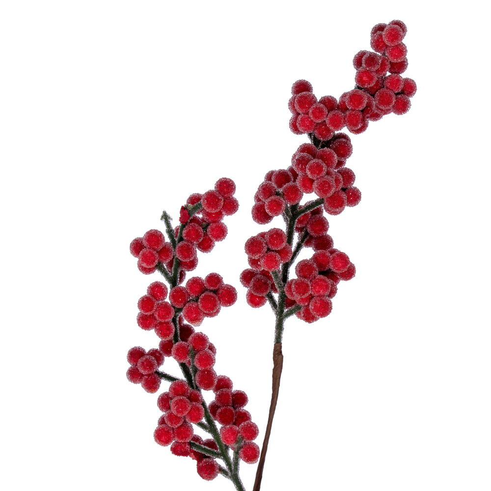 Vickerman Red Ice Berry Garland