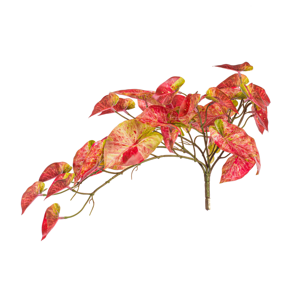 Vickerman 15" Artificial Hanging Variegated Leaves Vine, 2 per bag