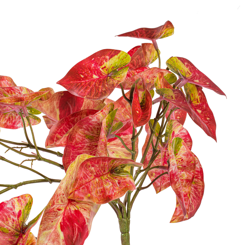 Vickerman 15" Artificial Hanging Variegated Leaves Vine, 2 per bag