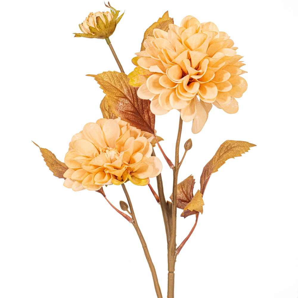 26" Cream Chrysanthemum Spray 3/Bag