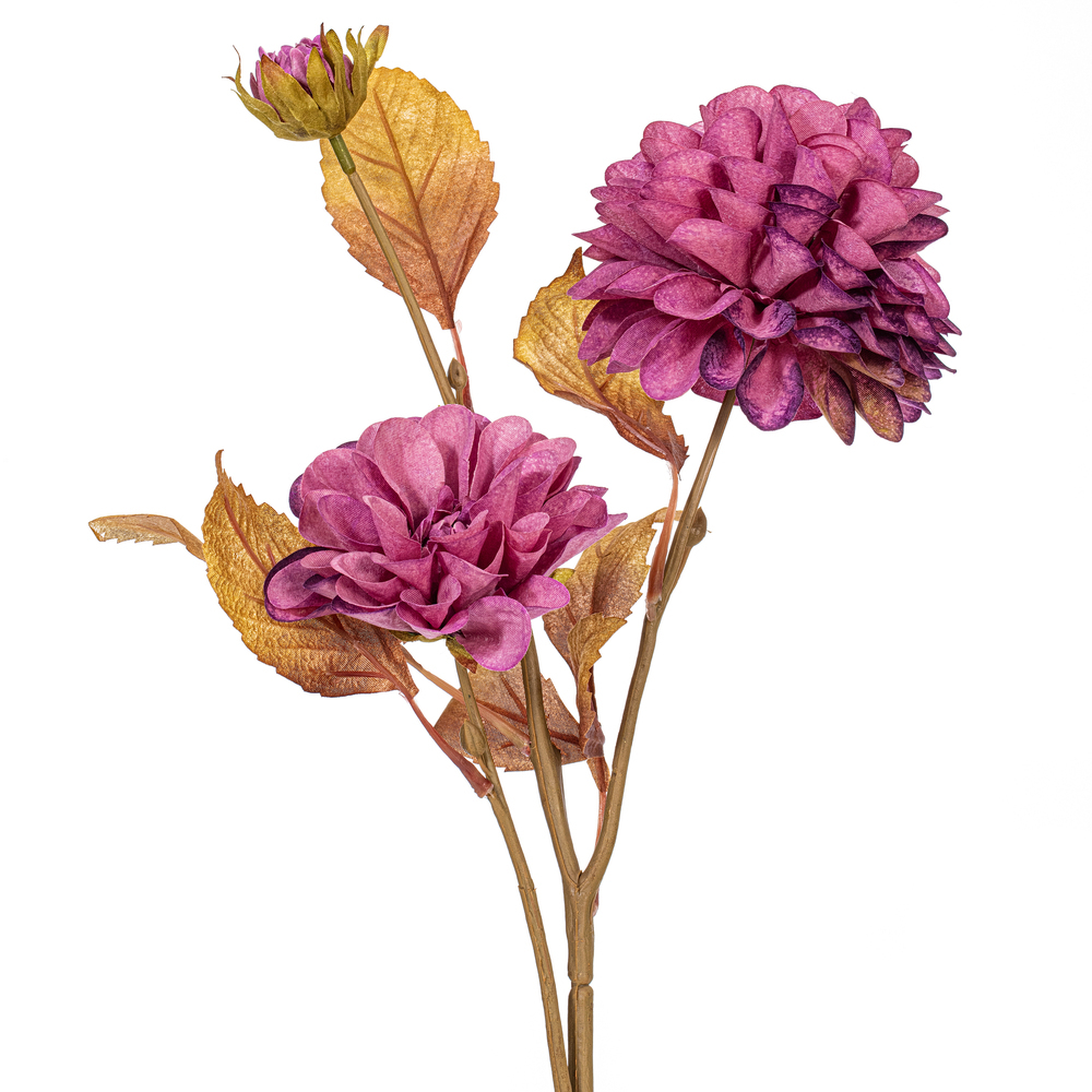 26" Cream Chrysanthemum Spray 3/Bag