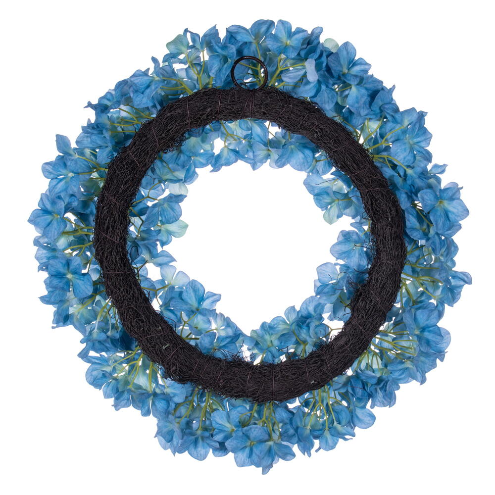Vickerman 20" Real Touch Hydrangea Wreath