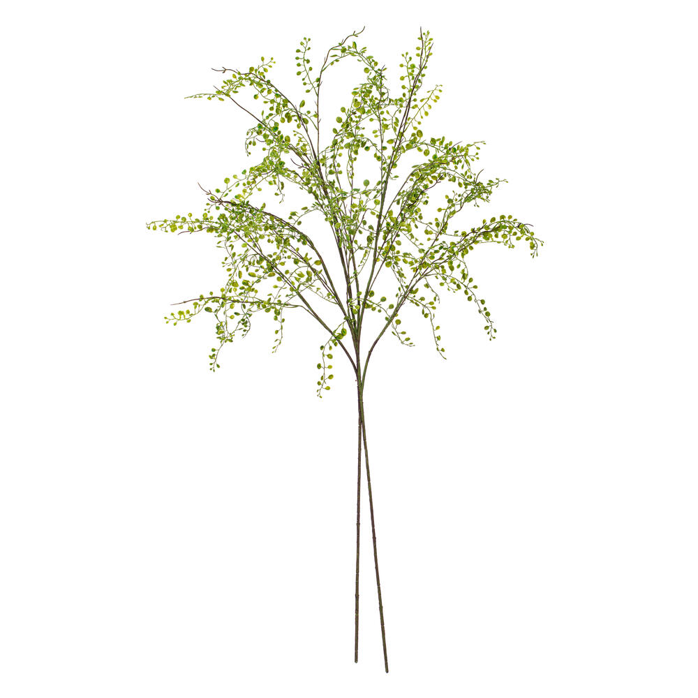 Vickerman Artificial Green Leaves Spray, 2/pk