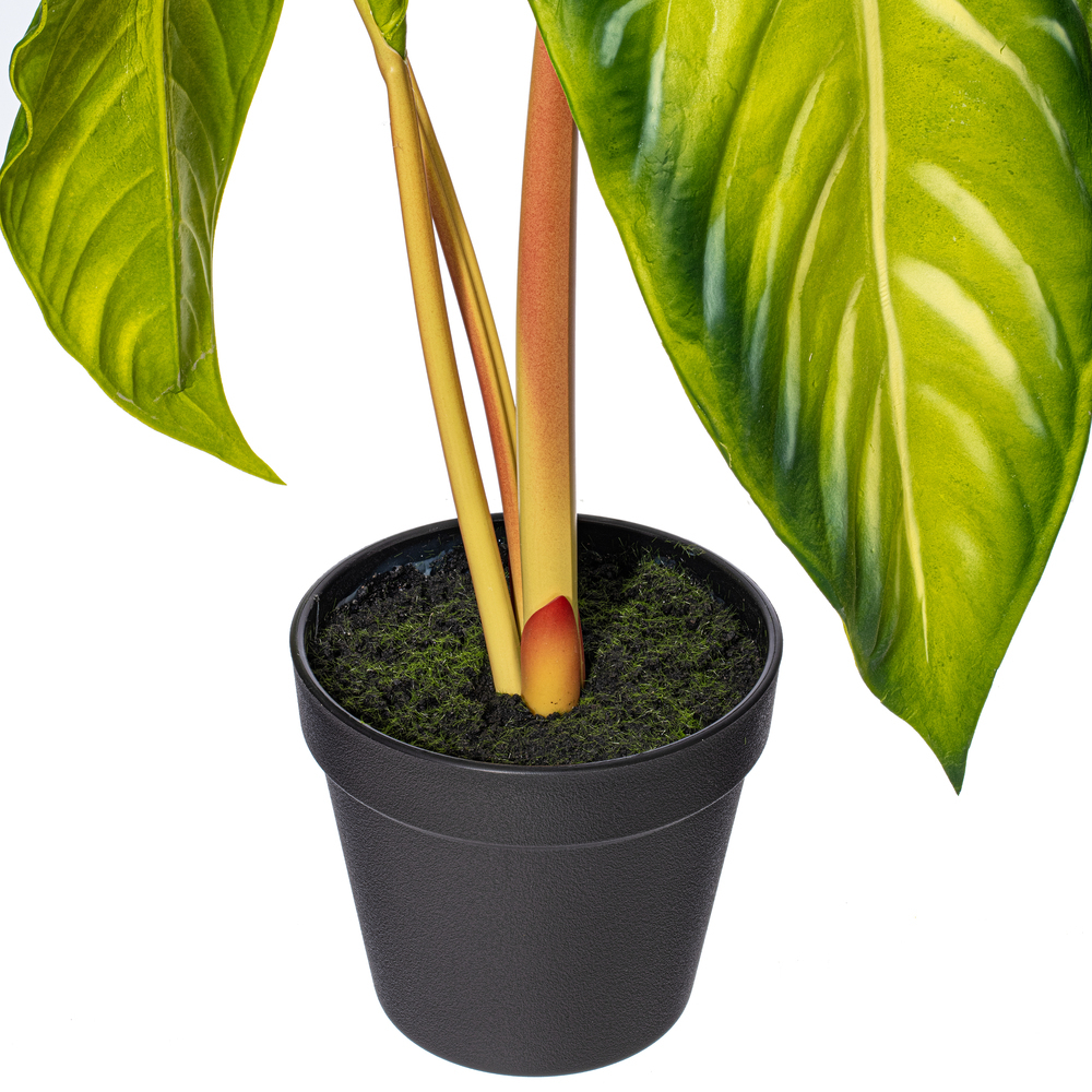 Vickerman Artificial Alocasia Potted Plant
