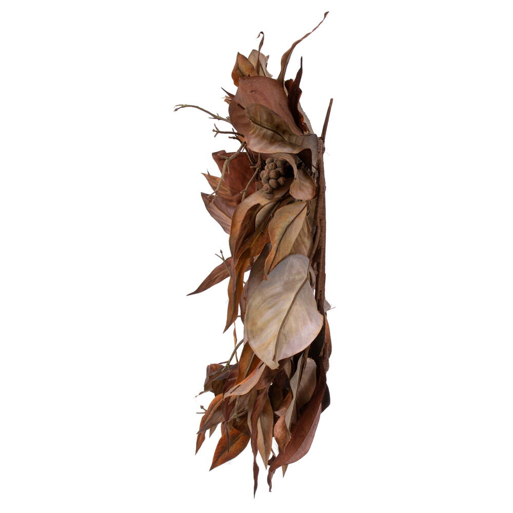 Vickerman Brown Artificial Magnolia Leaf Collection