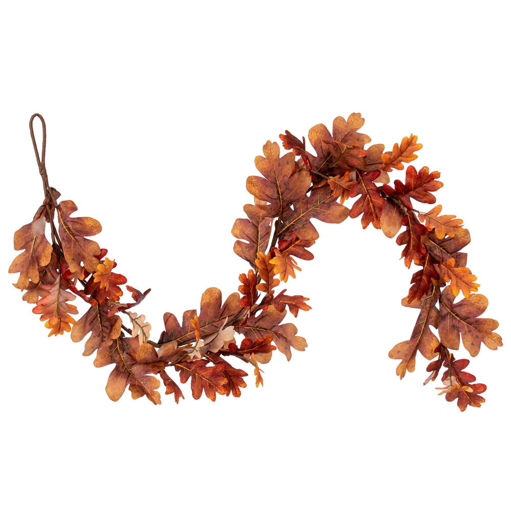 Orange Oak Leaf Collection