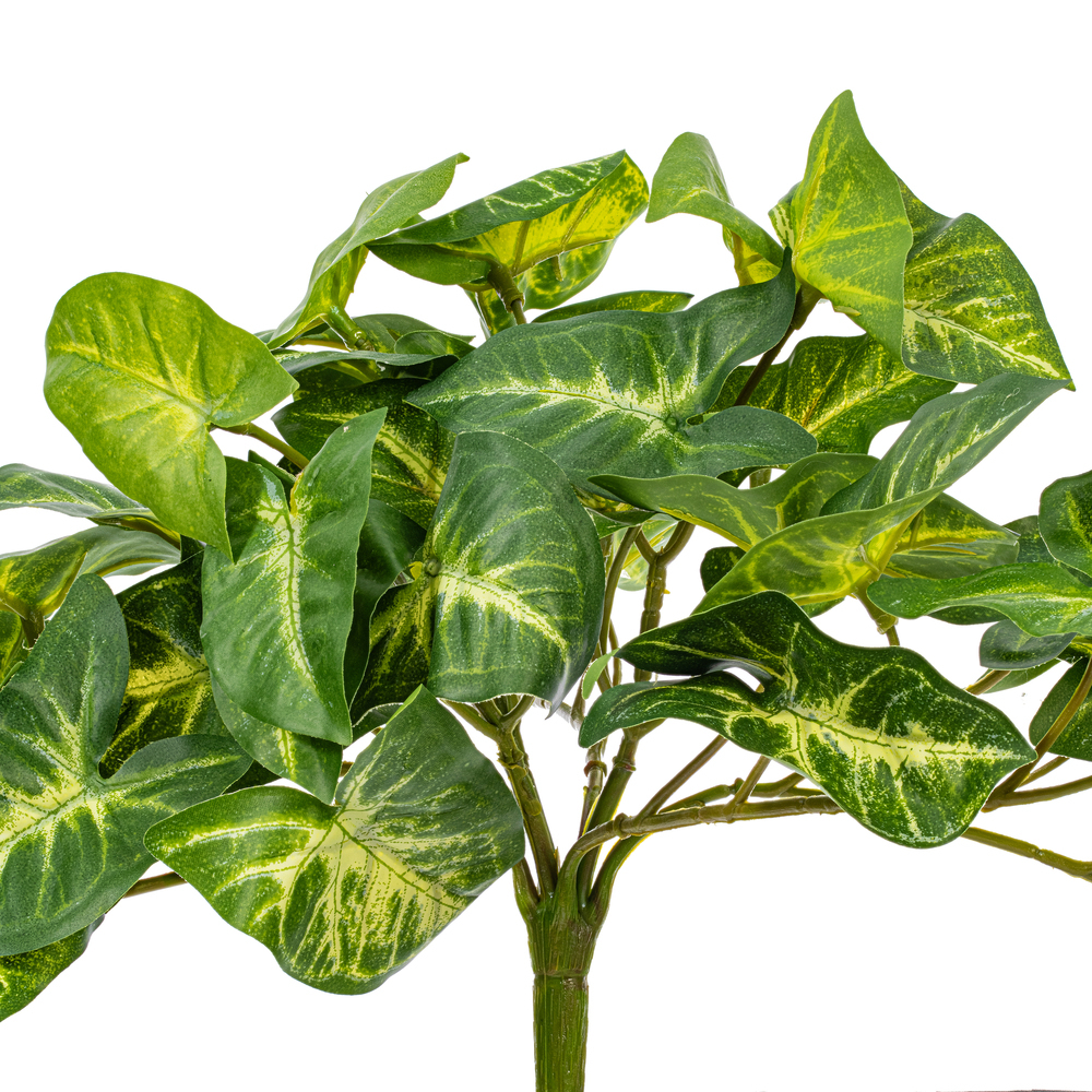 Vickerman Green Artificial Syngonium Bush