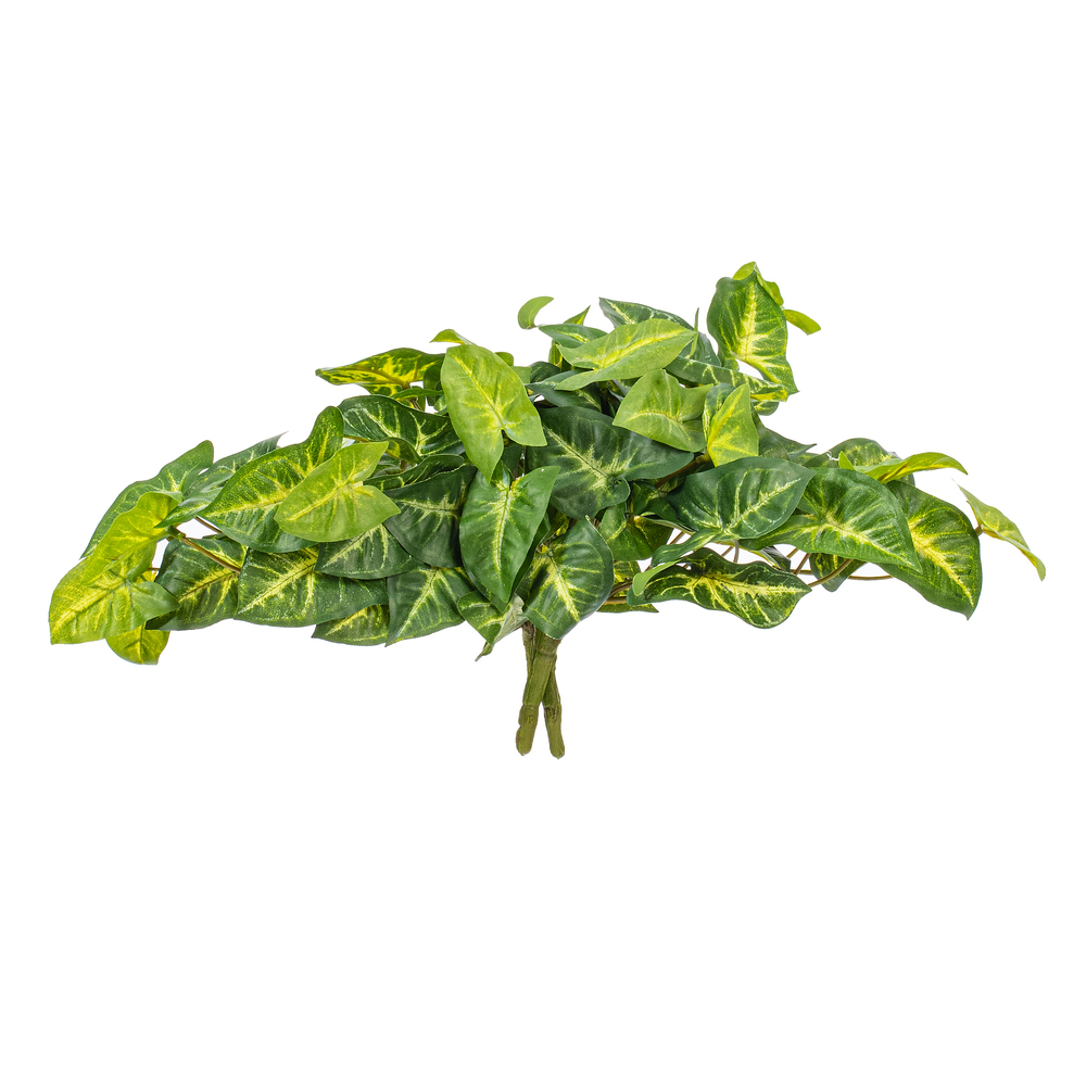 Vickerman Green Artificial Syngonium Bush