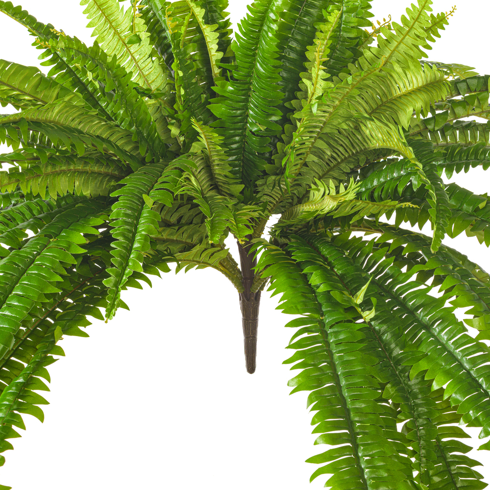 Vickerman Green Artificial Boston Fern Bush