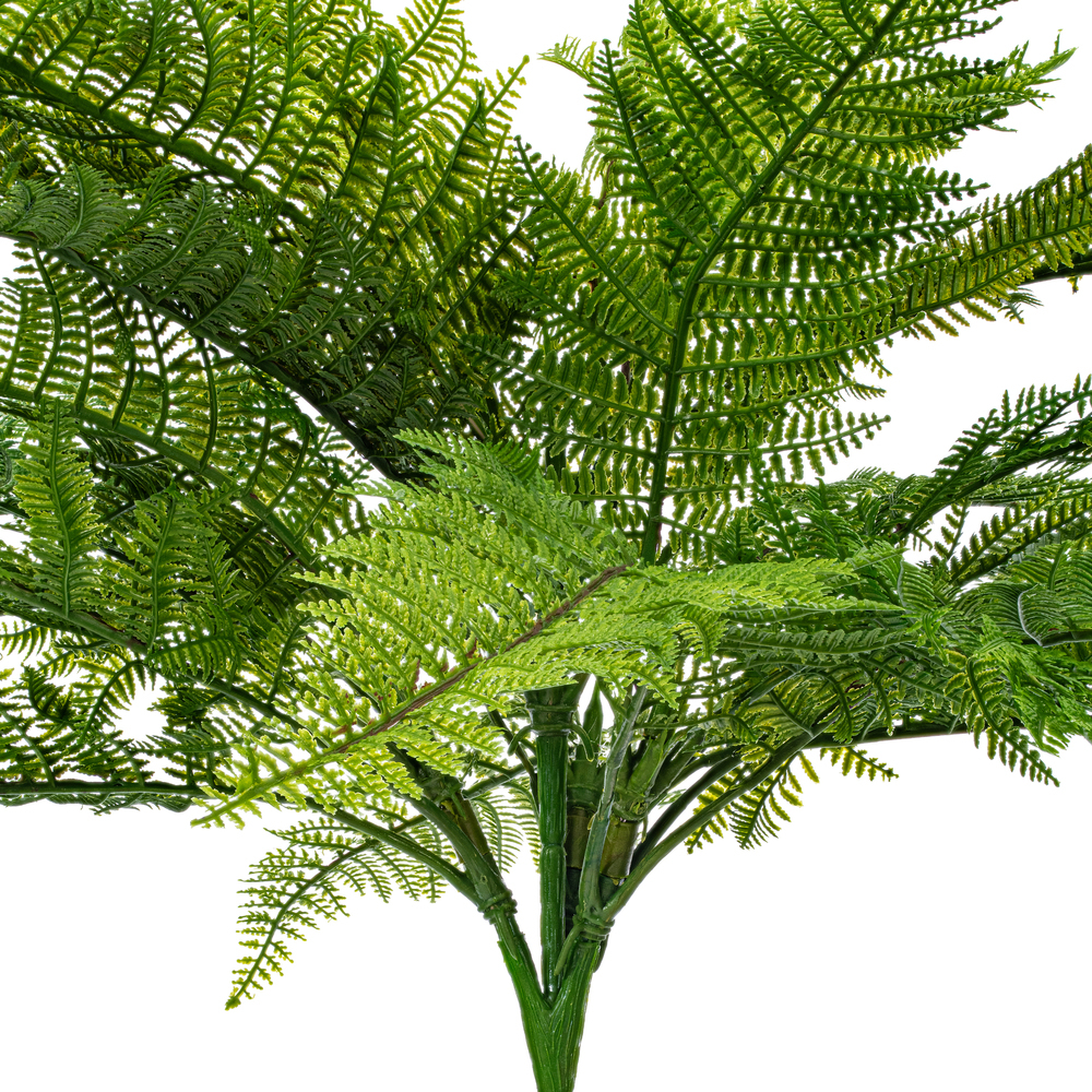 Vickerman Green Artificial Leather Fern Bush