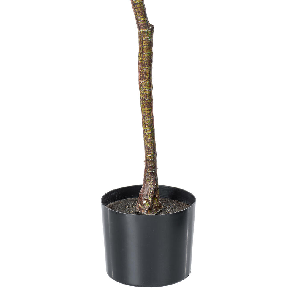 Vickerman Artificial Potted Milan Leaf Tree