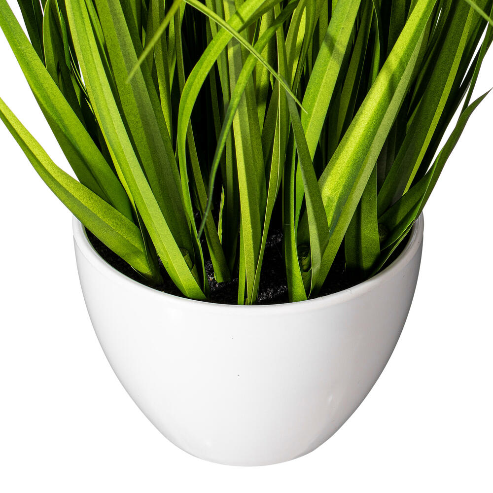 Vickerman Artificial Yellow Potted Artificial Cosmos and Grass