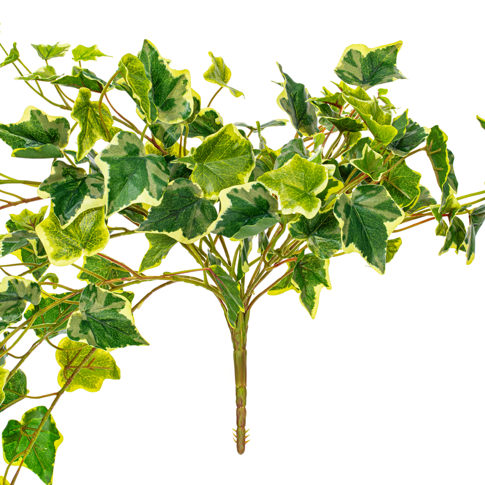Vickerman Artificial Varigated Ivy Hanging Bush