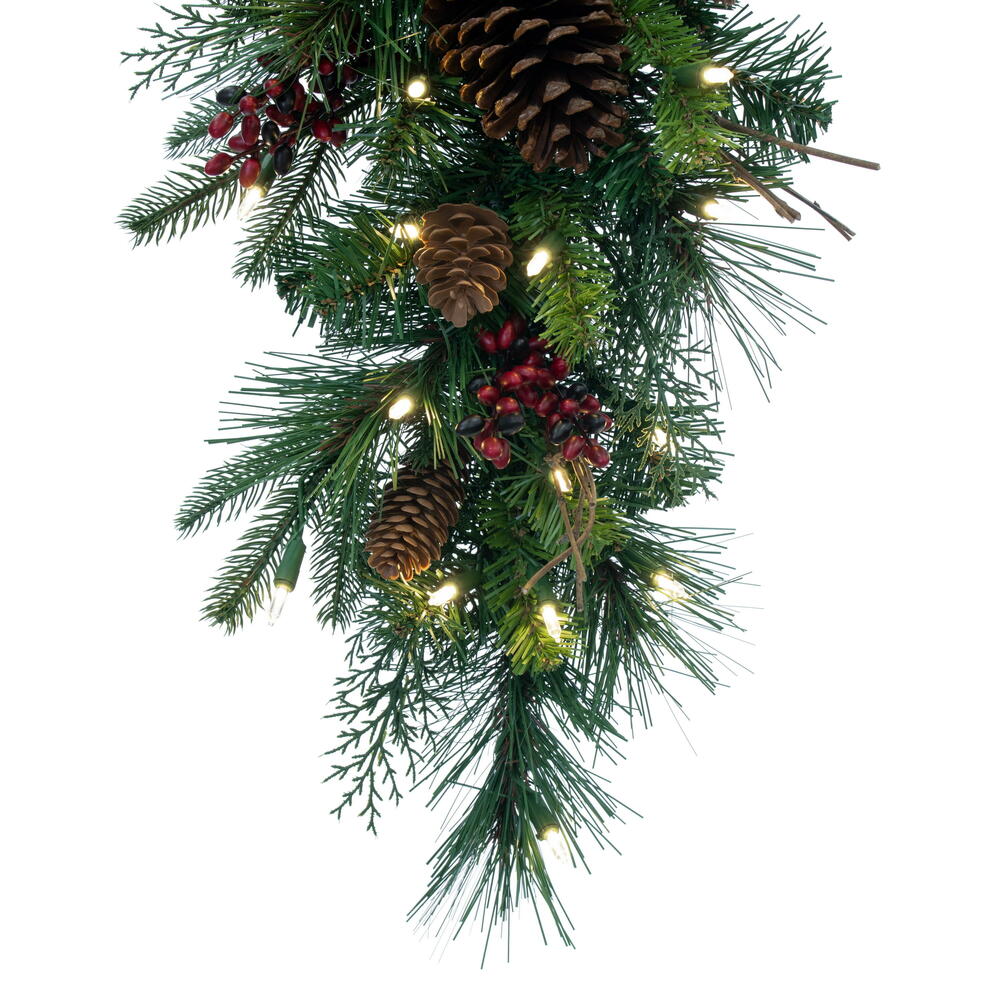 Vickerman Cibola Mix Berry Artificial Christmas Teardrop