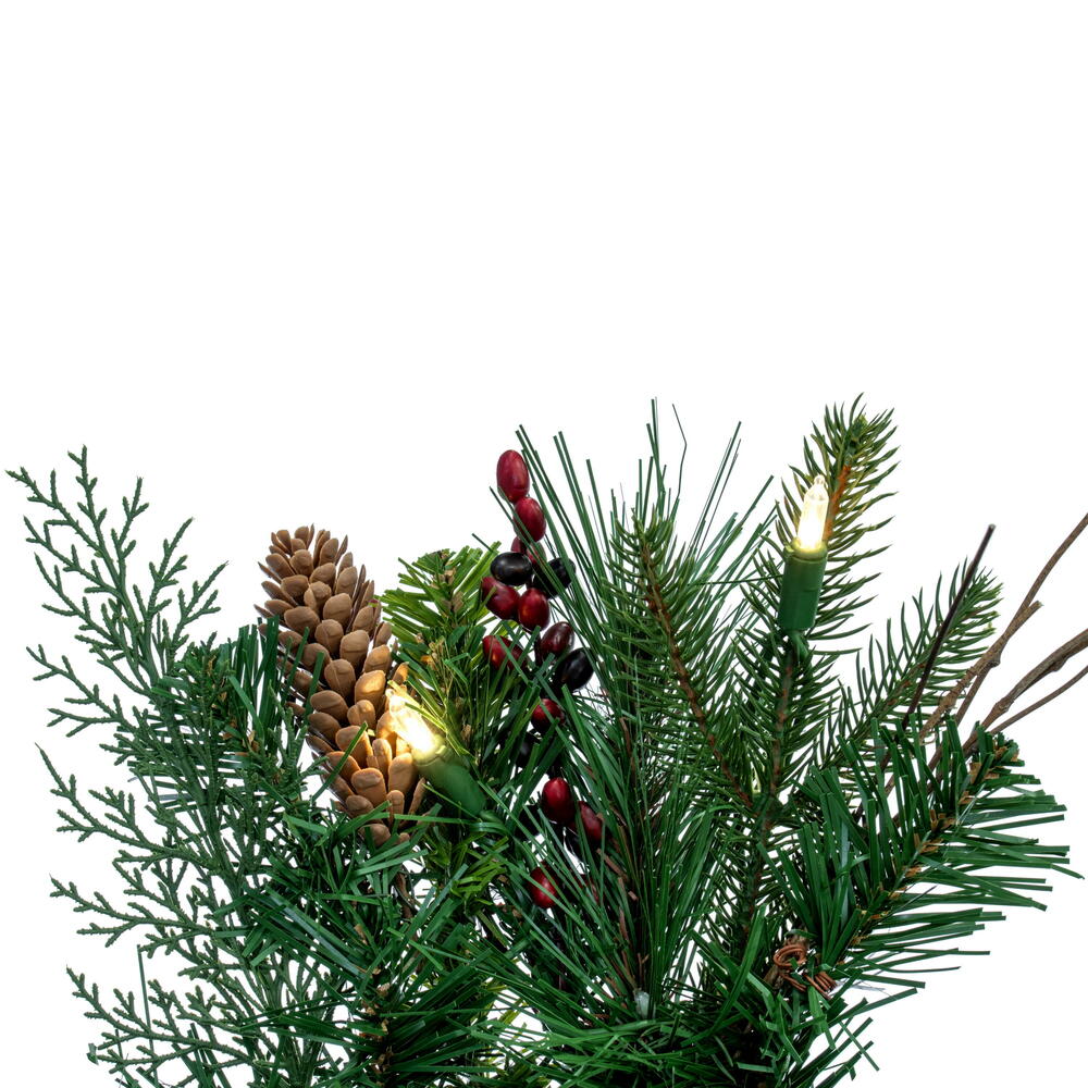 Vickerman Cibola Mix Berry Artificial Christmas Wreath