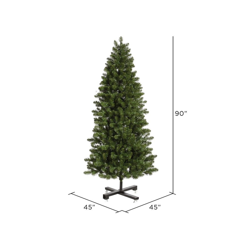 Vickerman Grand Teton Slim Artificial Christmas Tree